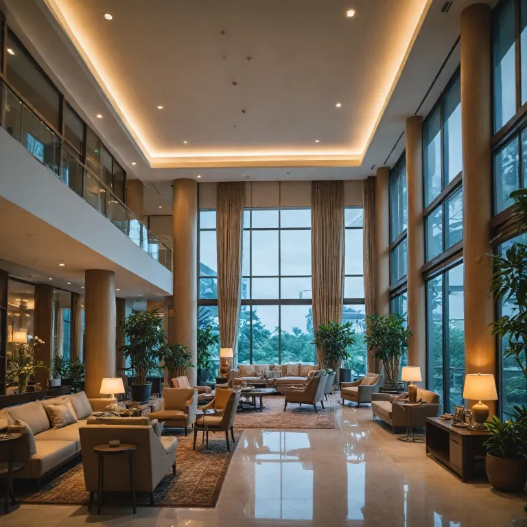 โรงแรมพรีเมียมใกล้สนามบินสุวรรณภูมิ: ประสบการณ์การจองที่พักหรูสำหรับนักเดินทางไทย