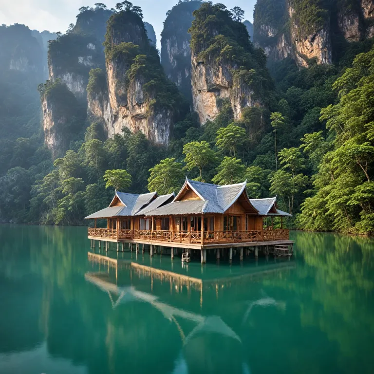 พักแพกลางน้ำเขาสก สัมผัส khao sok national park floating bungalows อย่างมีระดับ