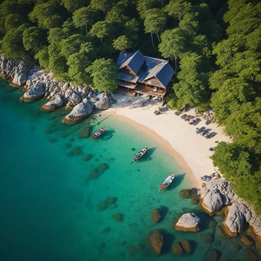 Tanote bay อ่าวเงียบสงบสำหรับจองโรงแรมหรูบนเกาะเต่า