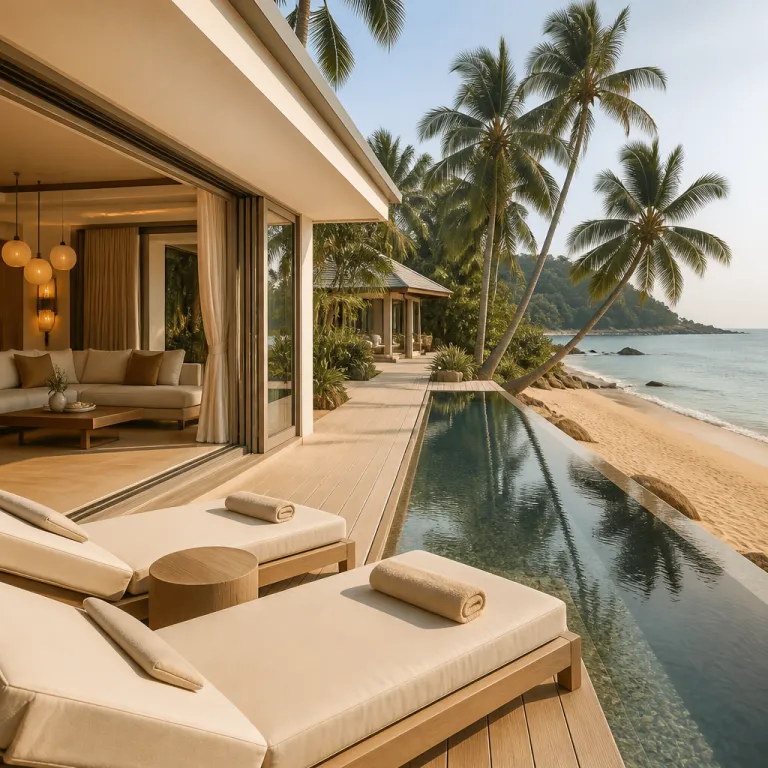 เสน่ห์เงียบสงบของ chaweng noi beach สำหรับการจองโรงแรมหรูบนเกาะสมุย
