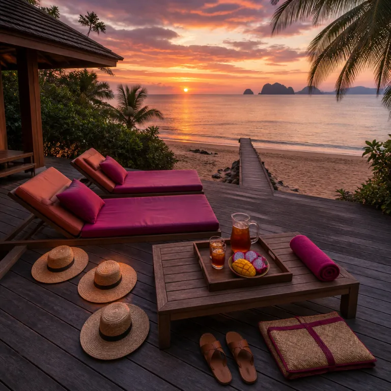 พักหรูริมทะเลเงียบสงบที่ klong jark beach บนเกาะลันตา